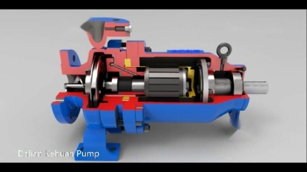 API685 Oh2 Horizontal Sealless Magnetic Coupling Centrifugal Pumps for High-Temperature Fluid